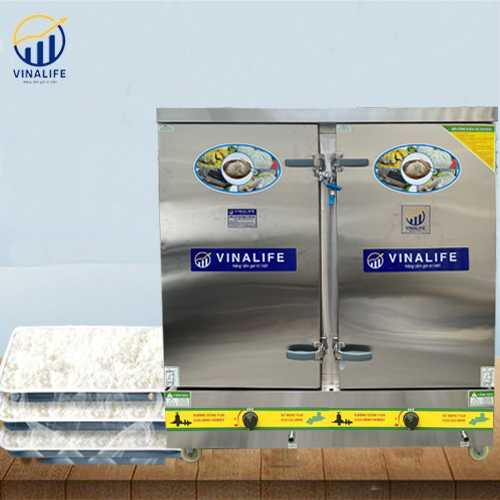 Tủ Nấu Cơm Dùng Gas 24 Khay Vinalife